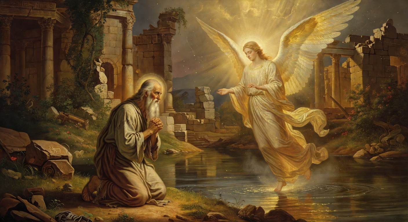 Biblical encouragement image