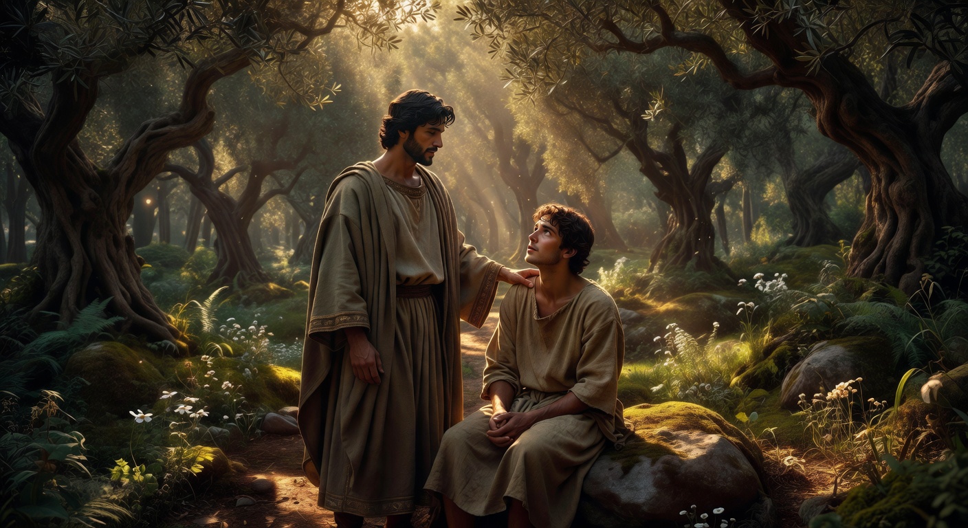 Biblical encouragement image