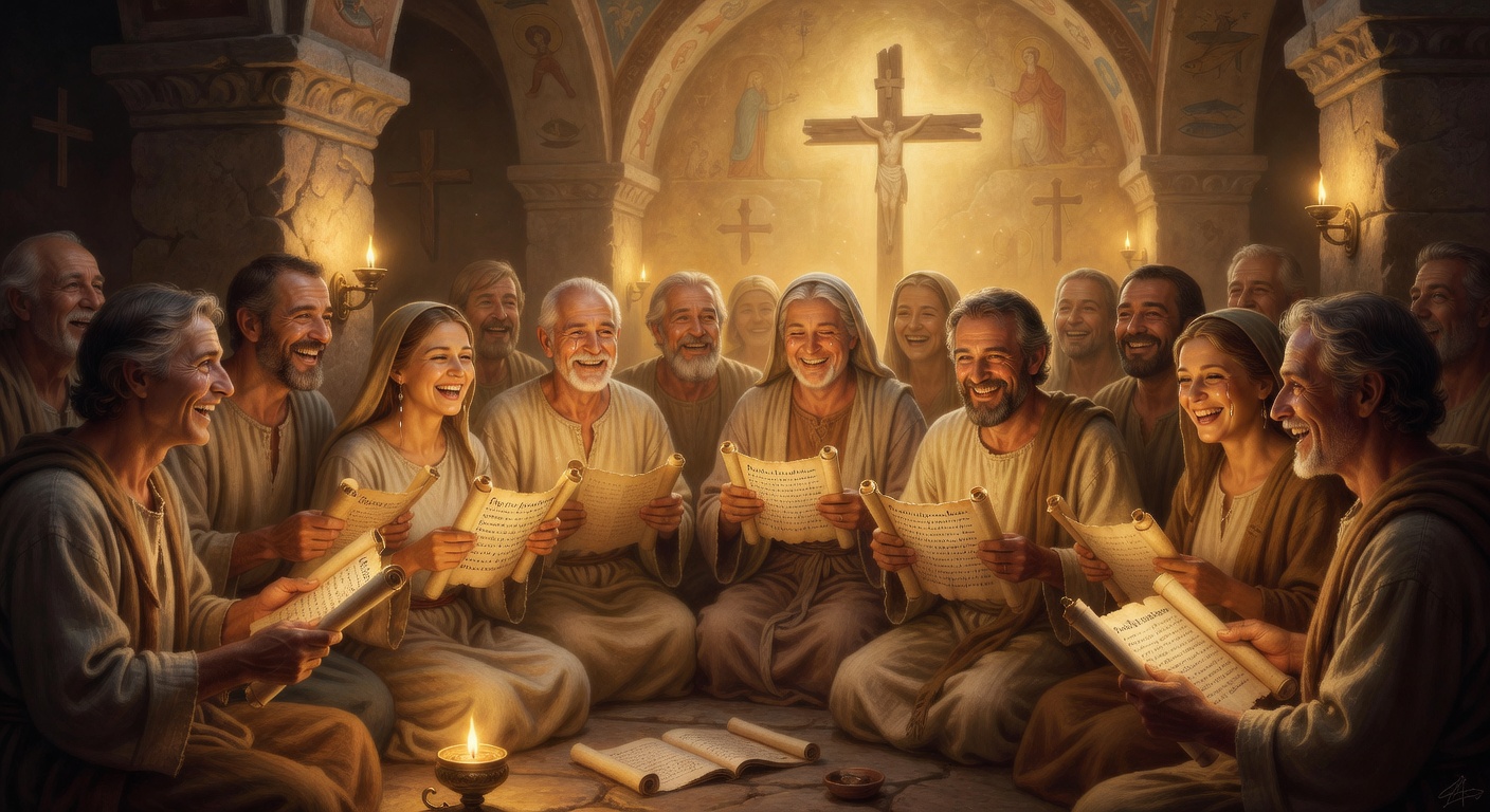 Biblical encouragement image