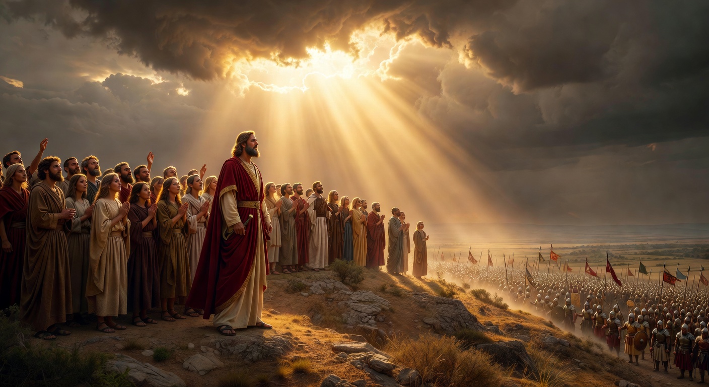 Biblical encouragement image