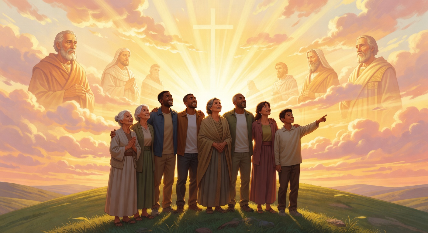 Biblical encouragement image