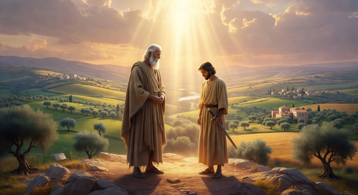 Biblical encouragement image