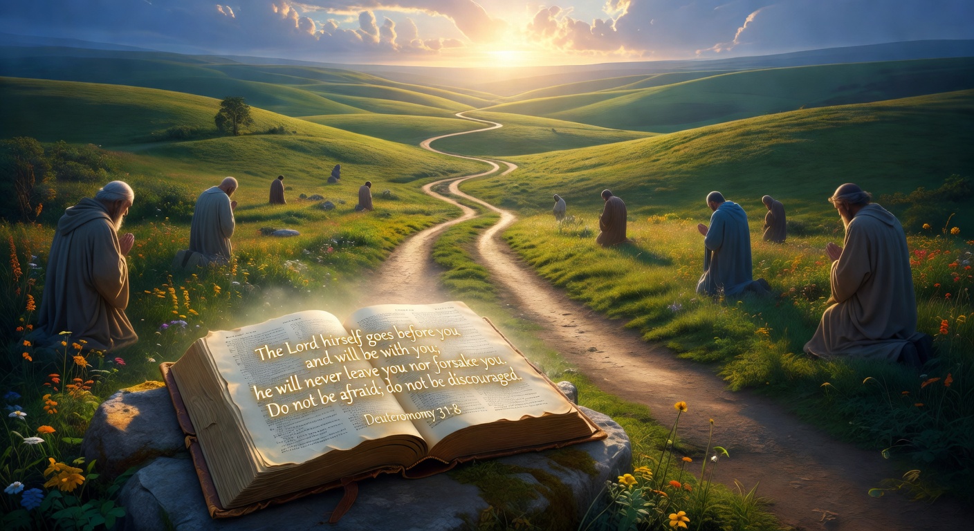 Biblical encouragement image