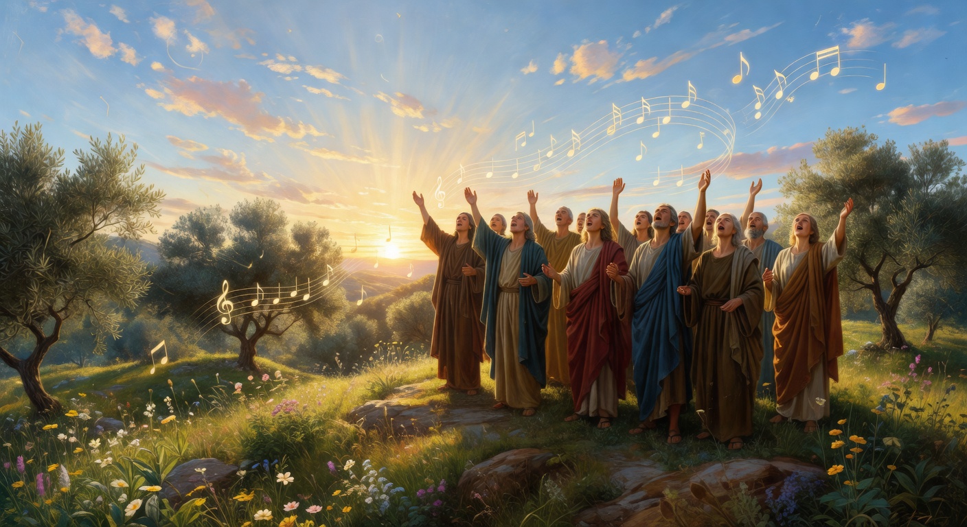 Biblical encouragement image