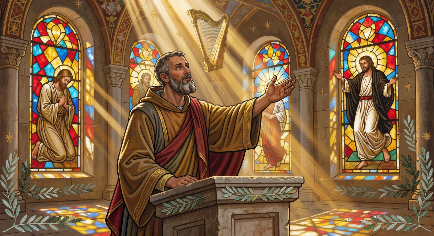 Biblical encouragement image