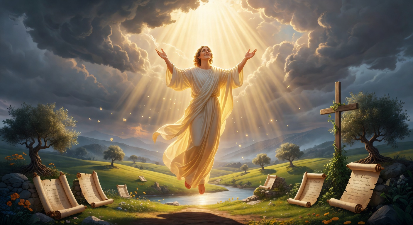 Biblical encouragement image