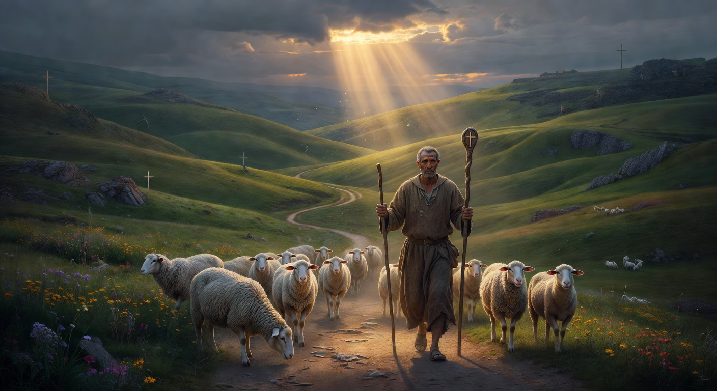 Biblical encouragement image