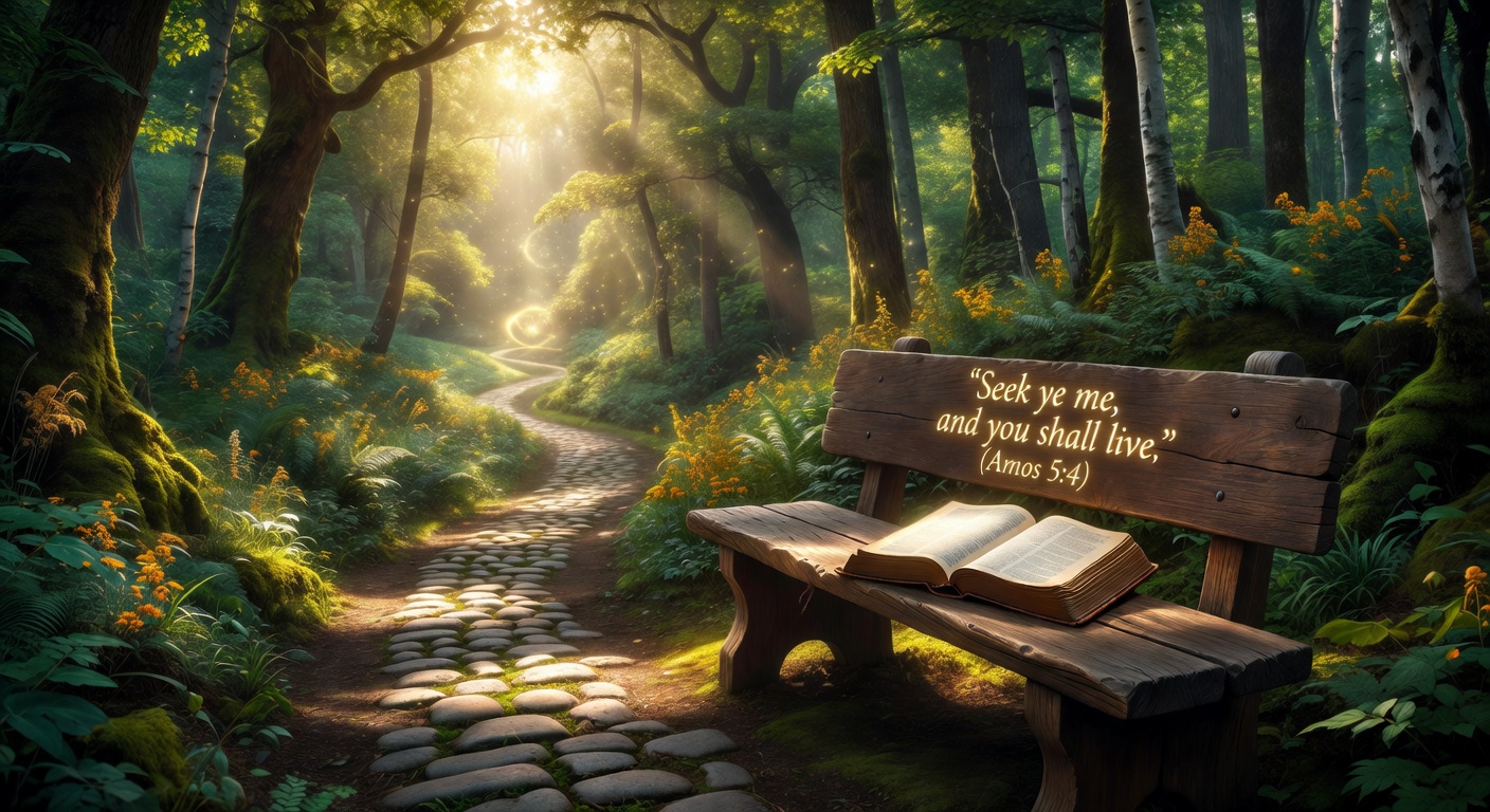 Biblical encouragement image