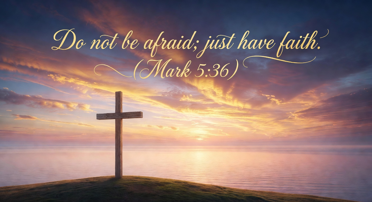 Biblical encouragement image
