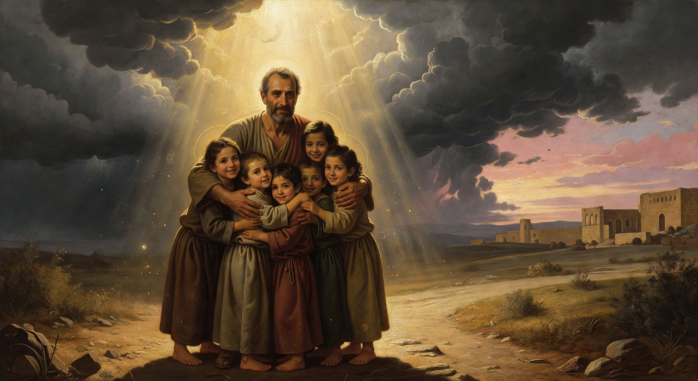 Biblical encouragement image