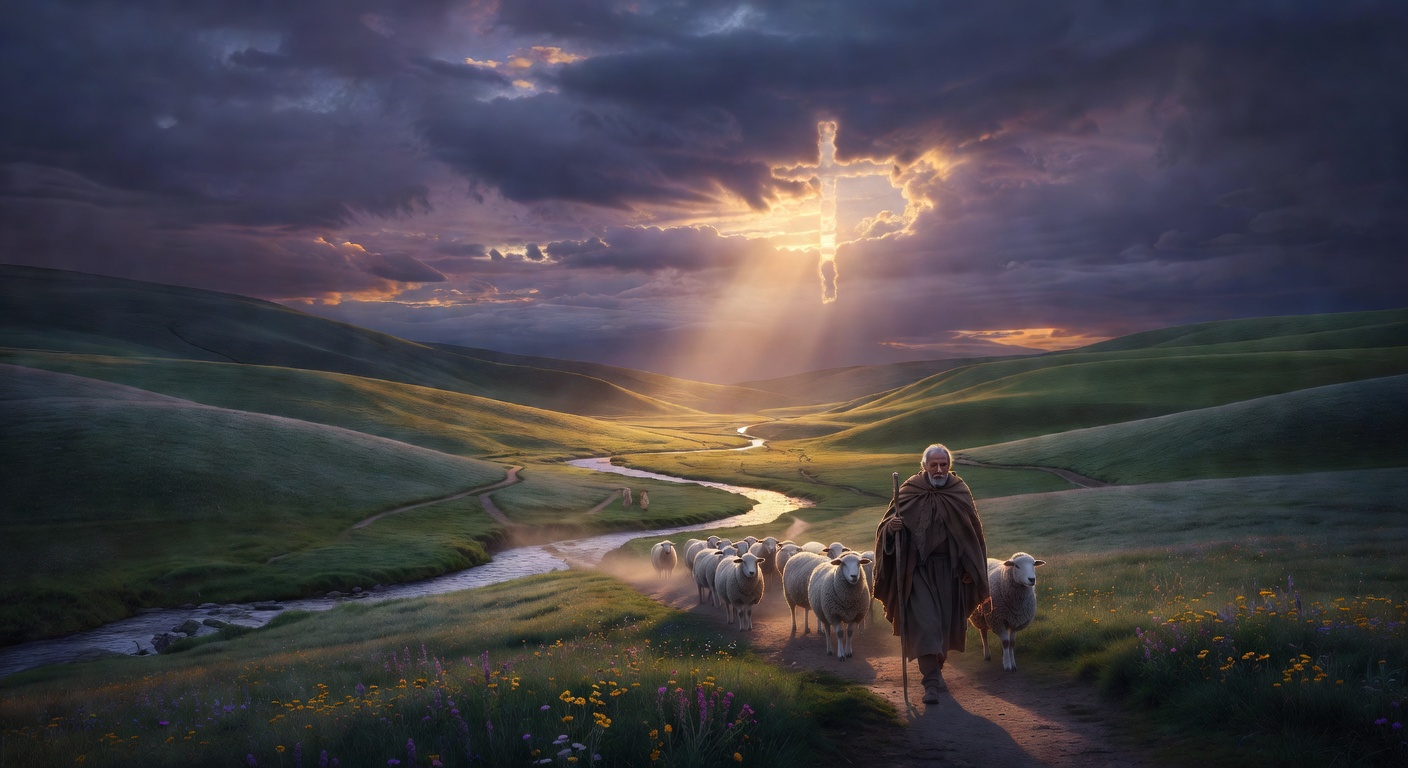 Biblical encouragement image