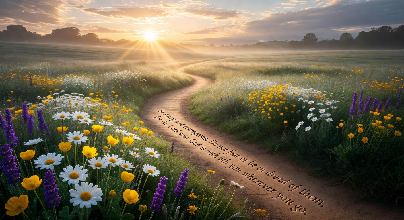 Biblical encouragement image