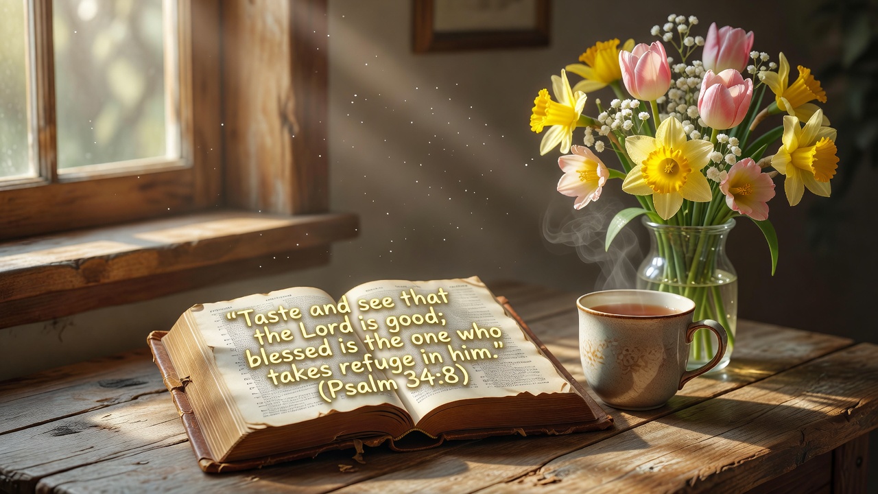 Biblical encouragement image