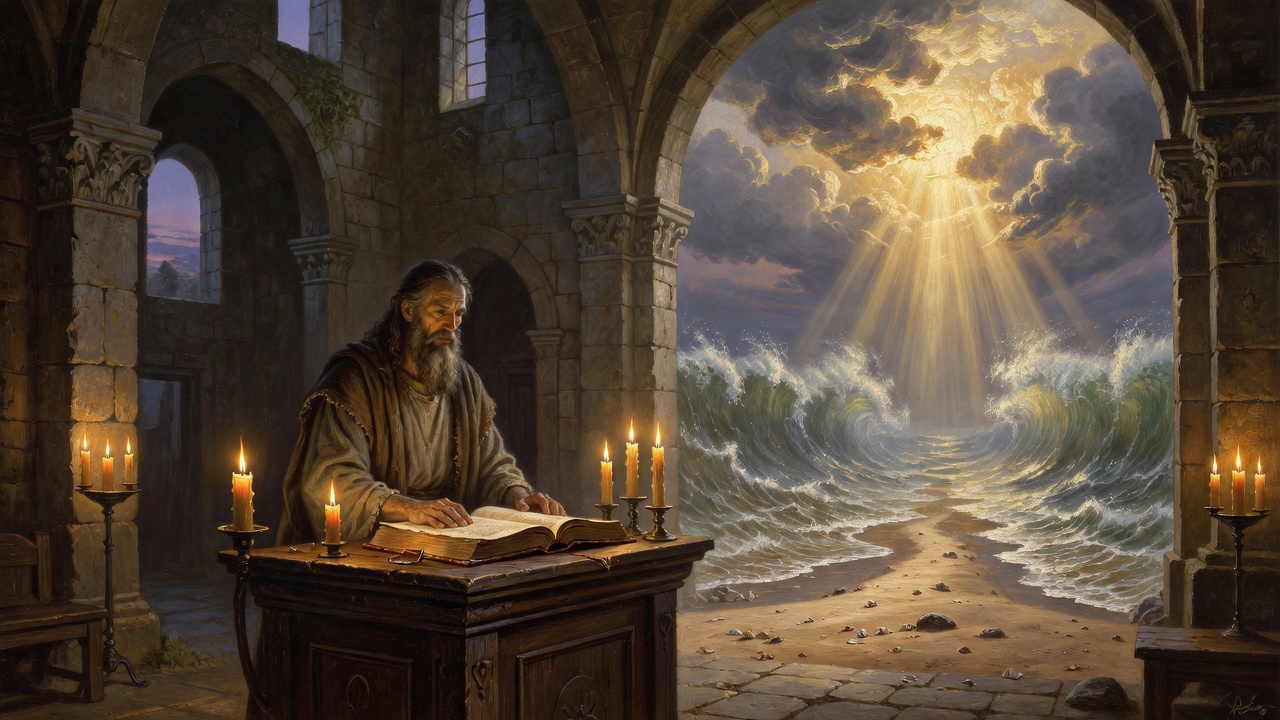 Biblical encouragement image