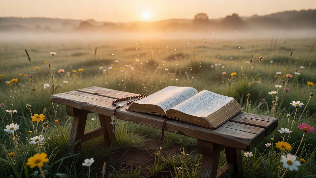 Biblical encouragement image