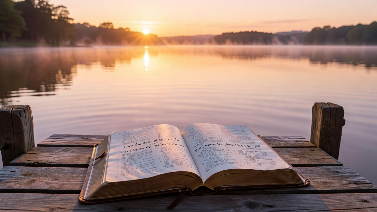 Biblical encouragement image