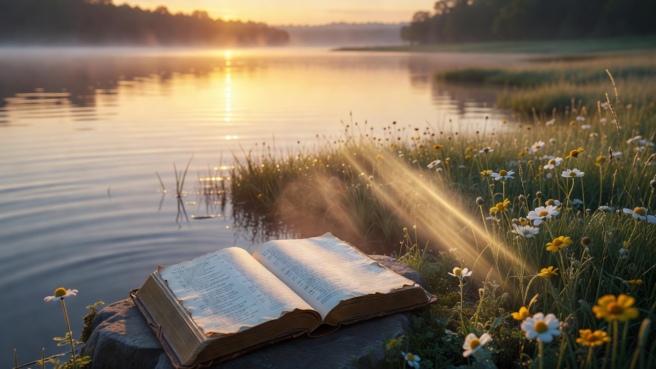 Biblical encouragement image