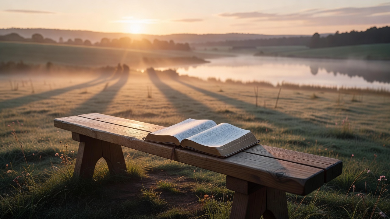 Biblical encouragement image